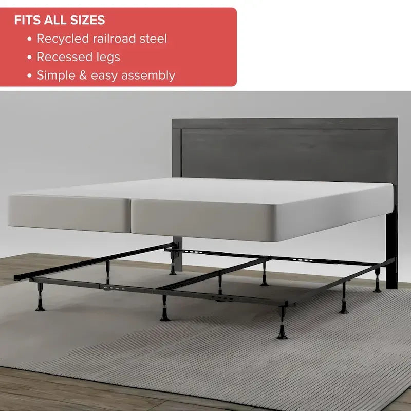 Premium Adjustable Bed Frame with Glides
